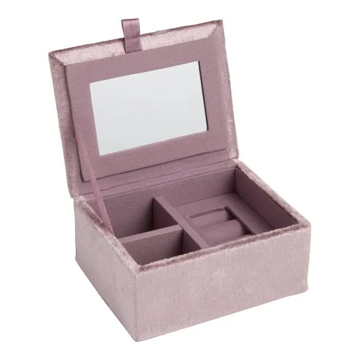 Purple Velvet Evil Eye Celestial Jewelry Box