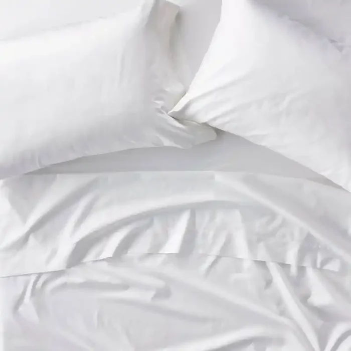 Queen 600 Thread Count Sateen Sheet Set White – Casaluna™