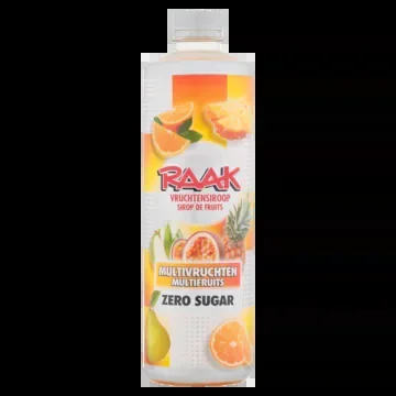 Raak Multifruit zero sugar fruit syrup