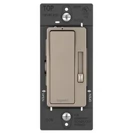 Radiant Harmony Single-Pole/3-Way Dimmer Switch, Nickel, 700-Watt