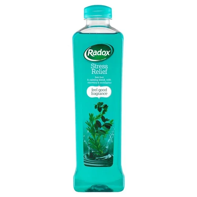 Radox Bath Soak Stress Relief Rosemary & Eucalyptus 500ml – Case of 6