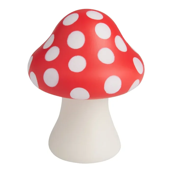 Red And White Foam Mushroom Stress Ball
