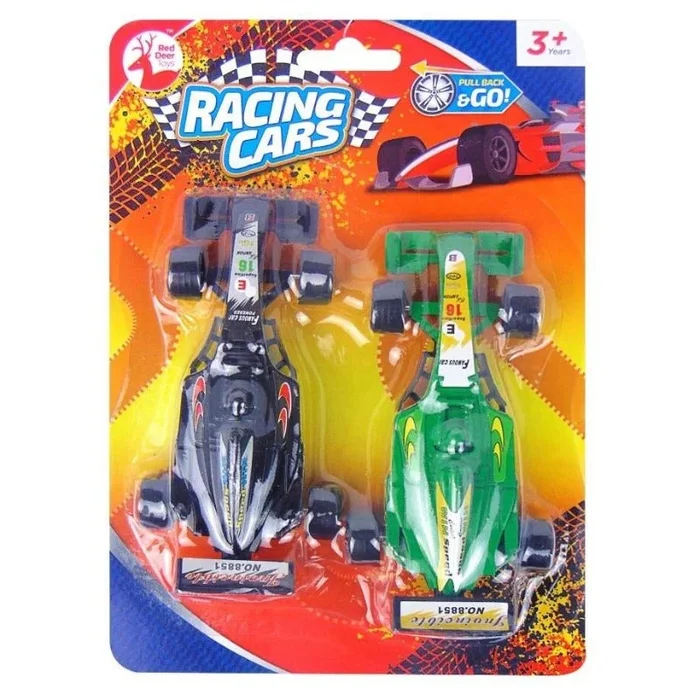 Red Deer Racing Cars Twin Pack