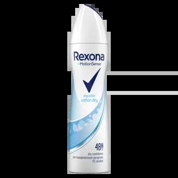 Rexona Cotton dry deo spray for women (only available within the EU)