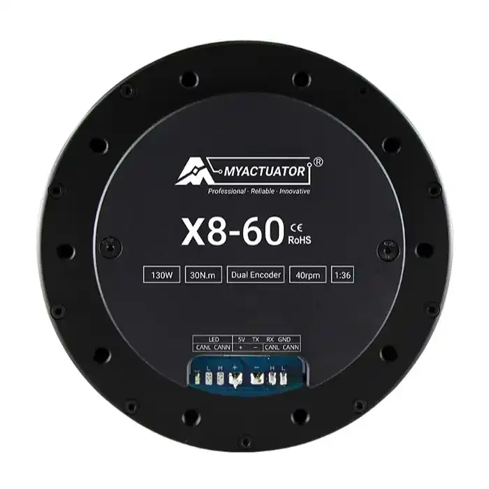 RMD-X8 S2 V3 MyActuator Brushless DC Servo Motor with Large Torque 25N.M RS485 for Robot Arm