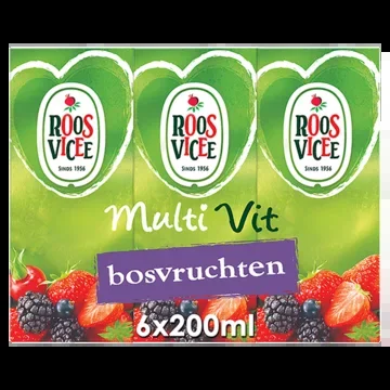 Roosvicee Forest fruit multivit 6-pack