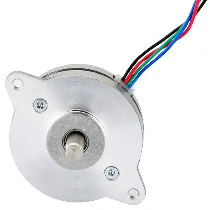 Round Nema 14 Bipolar 0.9deg 7Ncm 9.91oz.in 0.5A 36x12mm 4 Wires