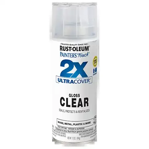 Rust-Oleum Painter‘s Touch® 2X Ultra Cover Clear Spray Paint