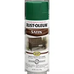 Rust-Oleum® Satin Enamel Spray Hunter Green