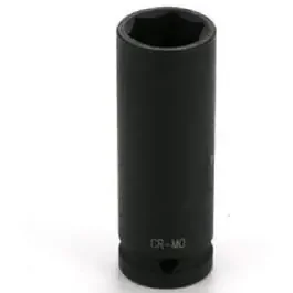 SAE Deep Impact Socket, 6-Point, 1/2-In. Drive, 13/16-in.