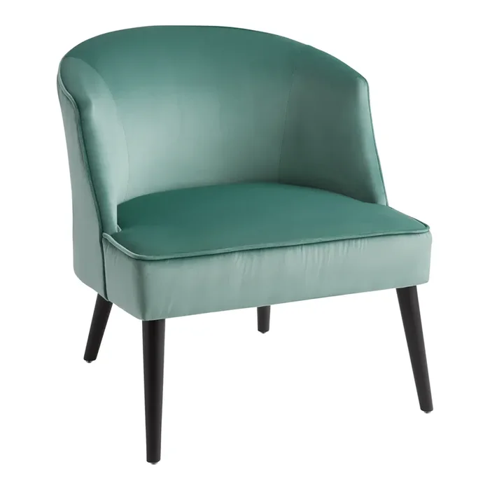 Sage Green Round Back Liah Upholstered Chair