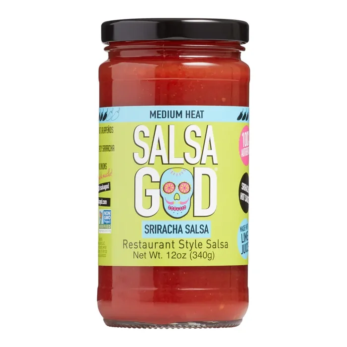 Salsa God Sriracha Salsa Set Of 2