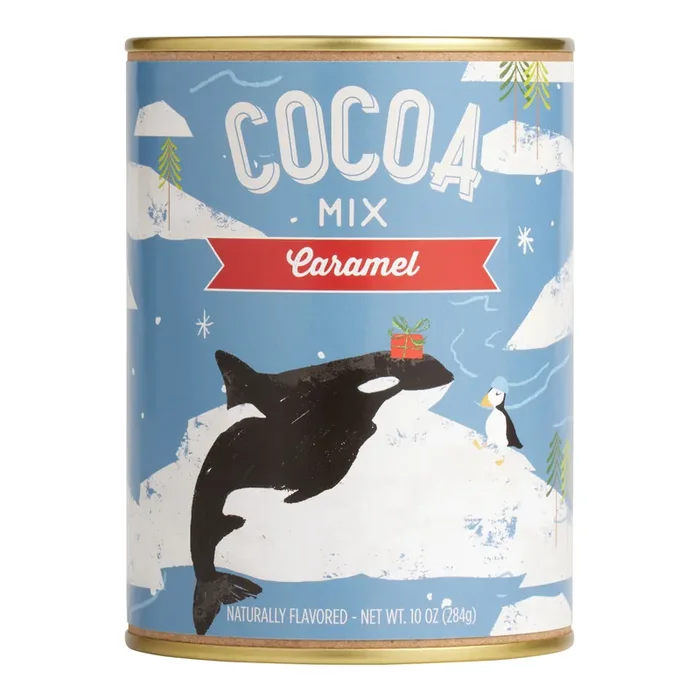 Santa & Friends Salted Caramel Hot Cocoa Mix Tin