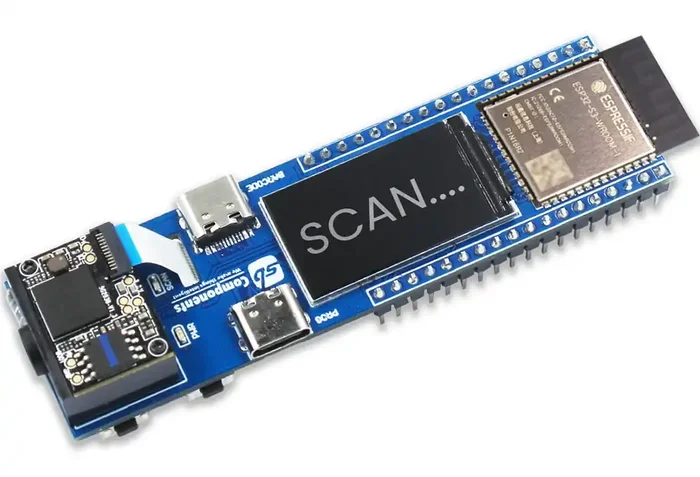 ScanGenie – ESP32 Based QR Barcode Scanner DIY Barcode QR Scanner Module with WiFi and Bluetooth