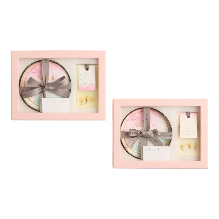 Scented Candle & Wax Sachet Gift Box Set of 2