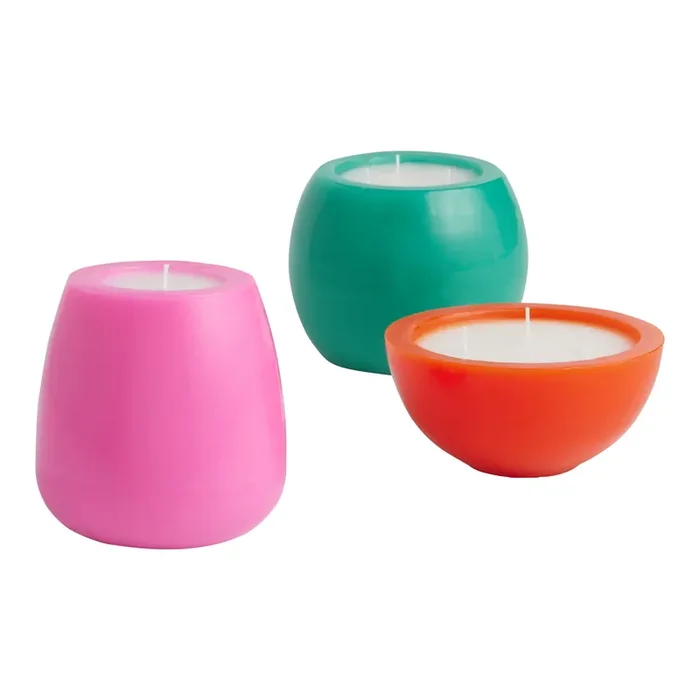 Sculpted All Wax Unscented Candle