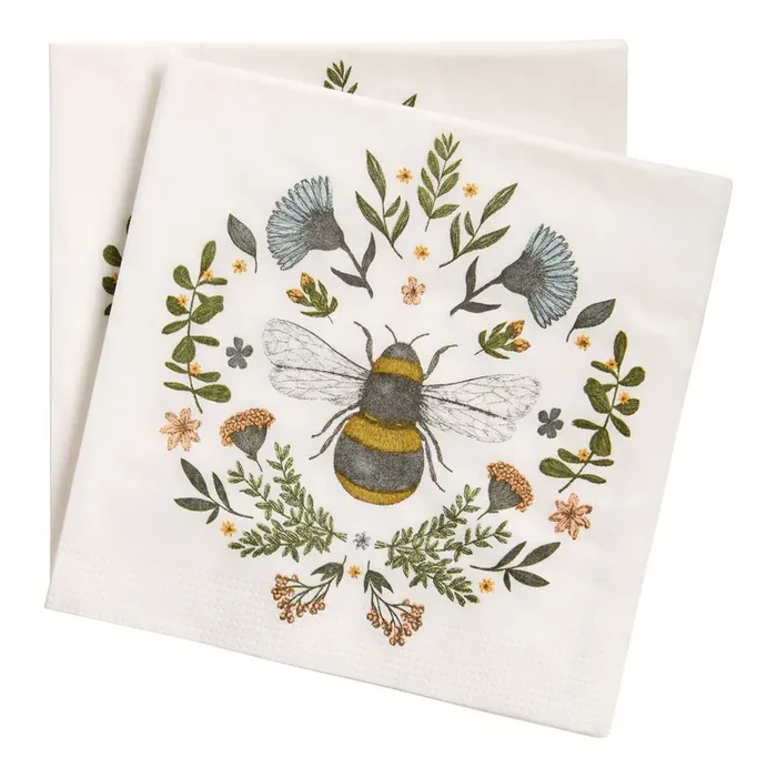 Secret Bee Beverage Napkins 20 Count