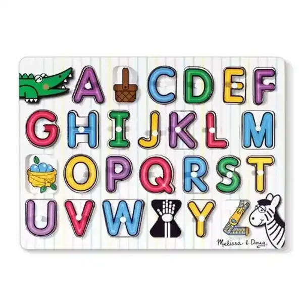 SEE-INSIDE ALPHABET PUZZLE 26PC