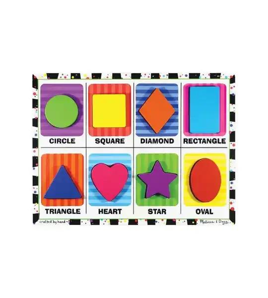 SHAPES CHUNKY PUZZLE 8PC