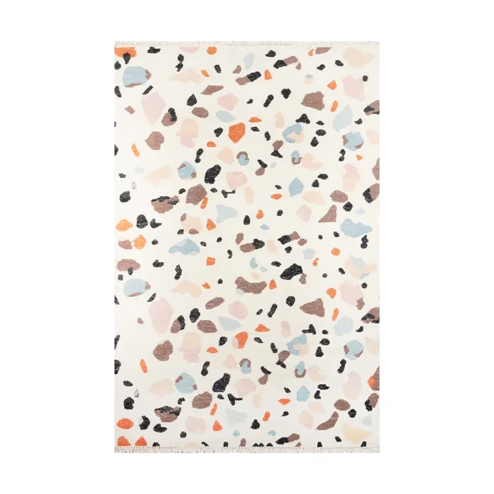 Shoshanna Multicolor Ivory Terrazzo Wool Area Rug