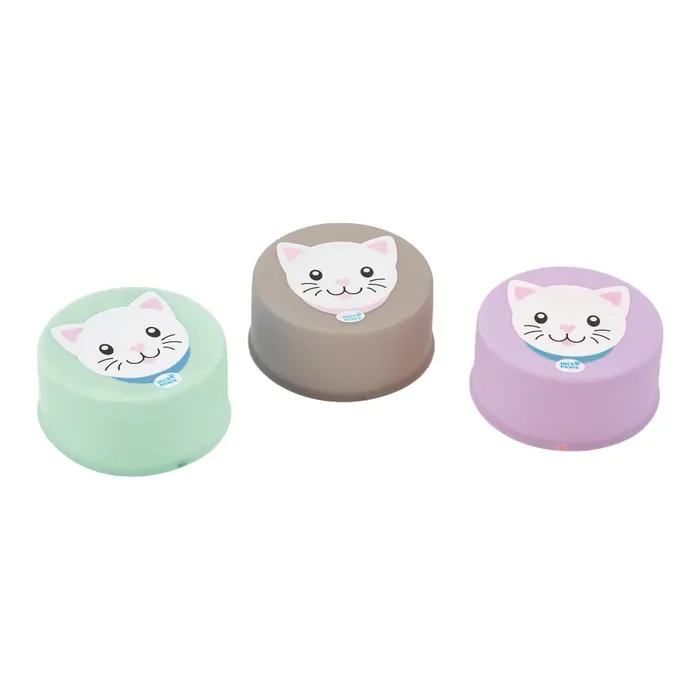 Silicone Cat Food Can Covers 3 Pack