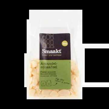 Smaakt Organic almond flakes