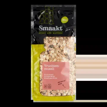 Smaakt Organic fruit muesli