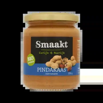 Smaakt Organic low in sodium peanut butter