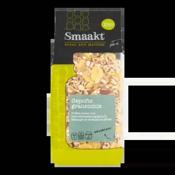 Smaakt Organic puffed grain mix