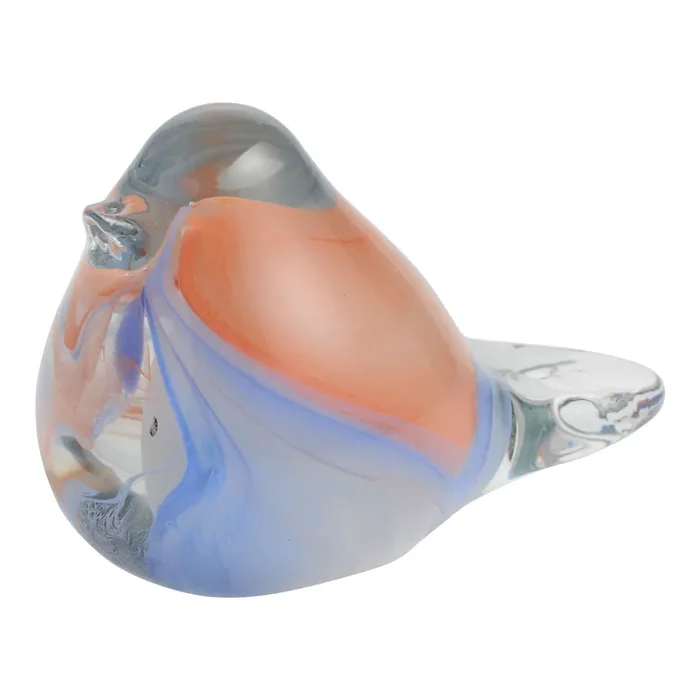 Small Modern Blown Glass Bird Decor