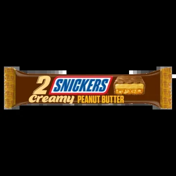 Snickers Creamy peanut butter chocolate single bar