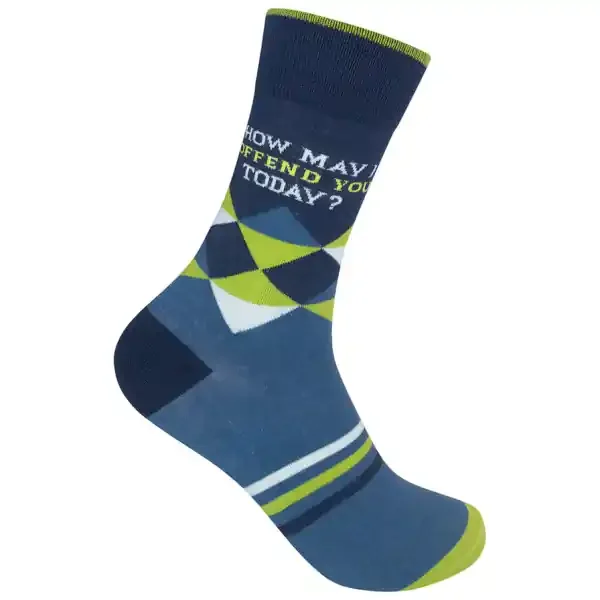 SOCKS HOW MAY OFFEND YOU TODAY?