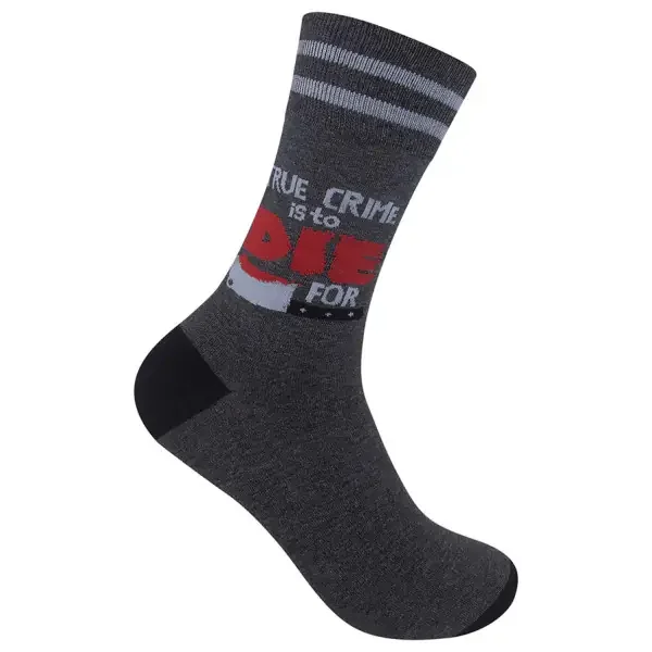 SOCKS TRUE CRIME DIE FOR SOCKS