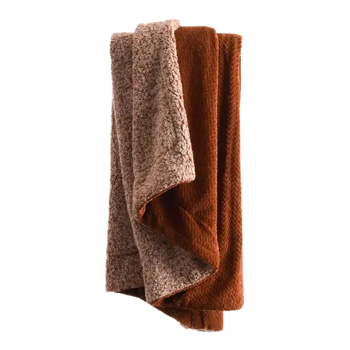 Soft Sherpa Throw Blanket