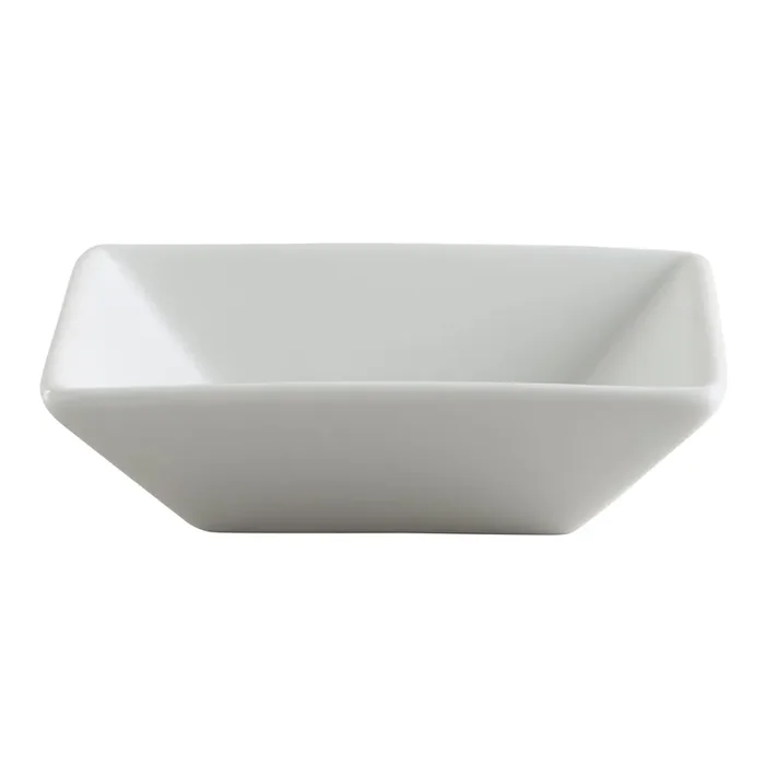 Square White Porcelain Tasting Dish Set Of 6
