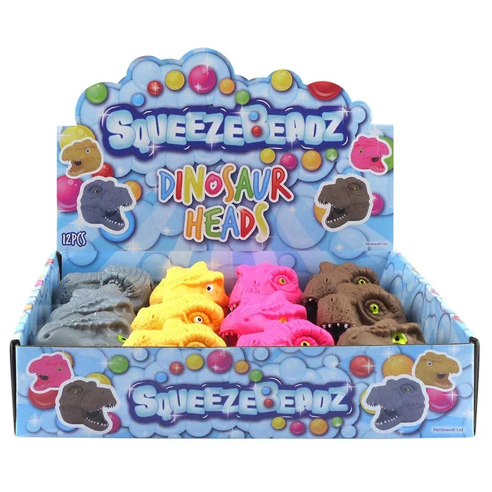 Squeeze Beadz Dinosaur Heads
