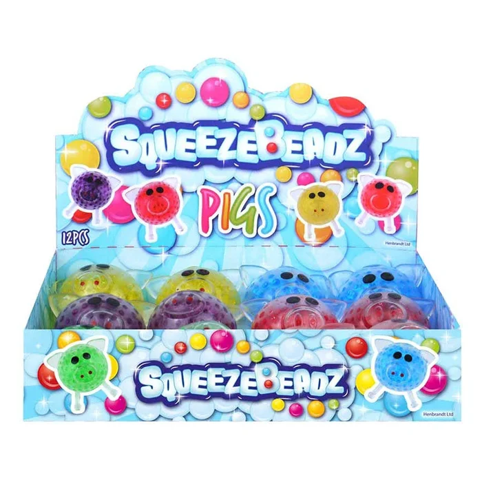 Squeeze Beadz Pigs – Case of 12