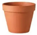 STANDARD TERRA COTTA POT- 6″