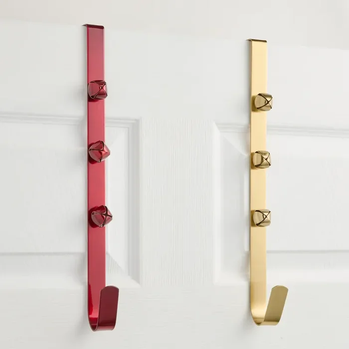 Steel Bell Over The Door Wreath Hanger