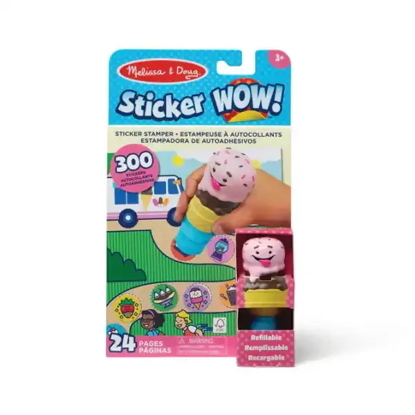 STICKER WOW! ACTIVITY ICE CREAM