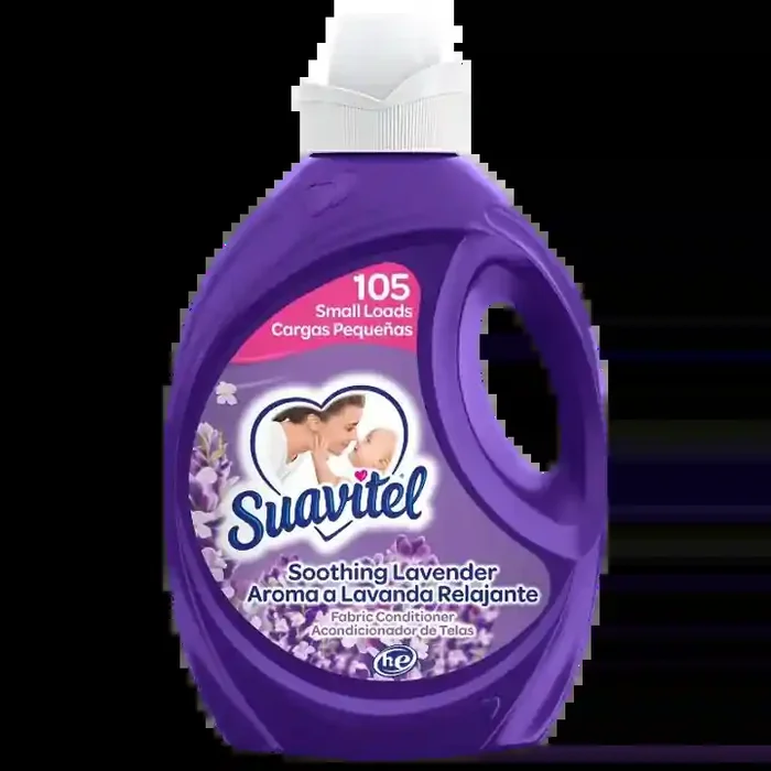Suavitel Liquid Soothing Lavender (Purple) HE 105 Small Loads 105 oz