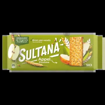 Sultana Apple fruit biscuits
