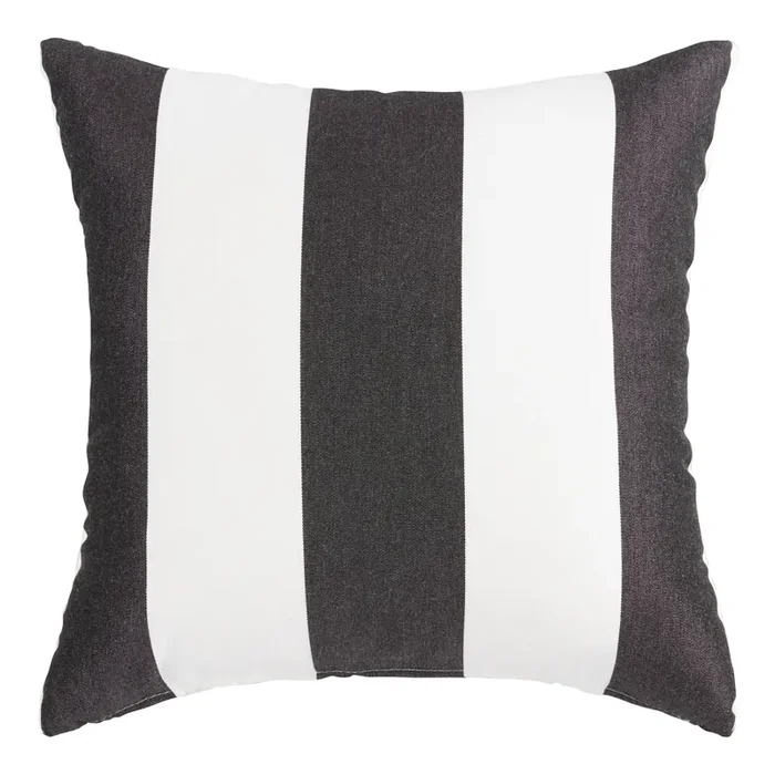 Sunbrella Cabana Stripe Outdoor Throw Pillow