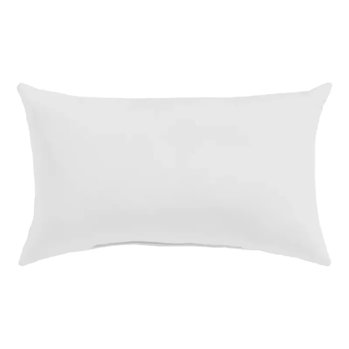 Sunbrella Natural Canvas Outdoor Lumbar Pillow