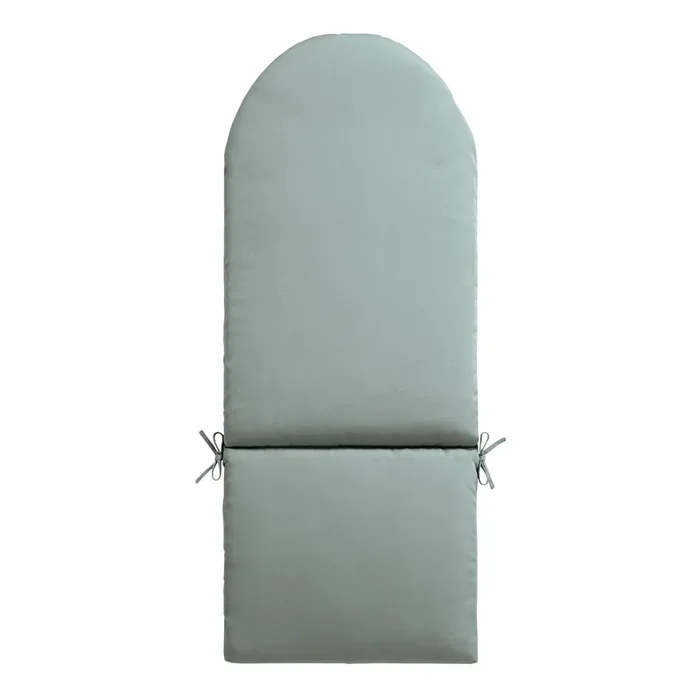 Sunbrella Spa Green Canvas Adirondack Chair Cushion