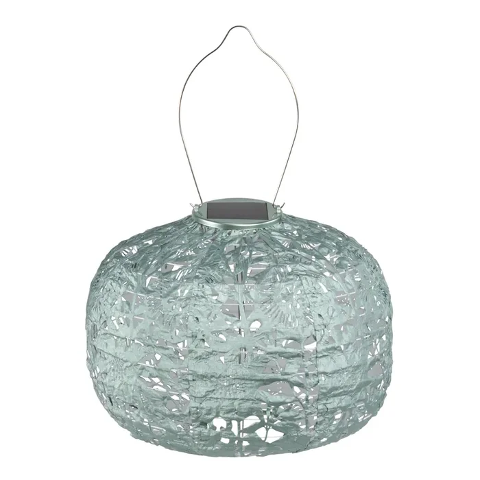 Sunflower Fabric Solar LED Lantern