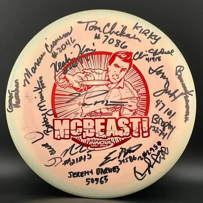 Swirly S-Line P2 *Les White Stash* – “McBeast!” Signed! Limited Penned Run (Pre-SG2) Innova Made