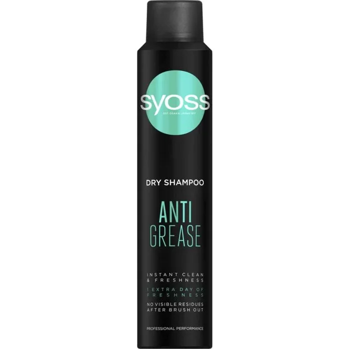 Syoss Anti grease dry shampoo (only available within the EU)