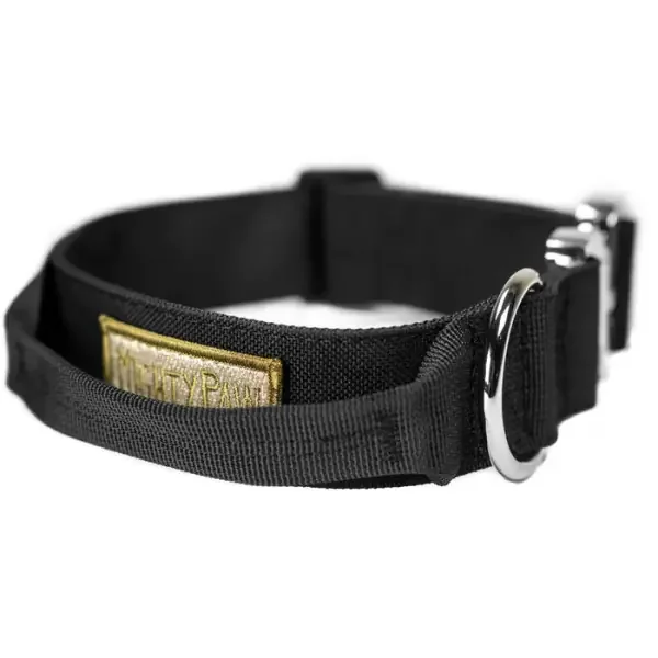 TACTICAL DOG COLLAR BLACK XL