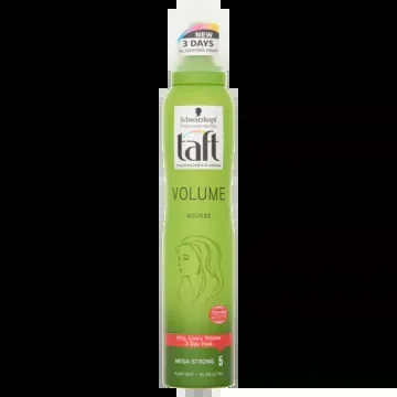 Taft Mega strong volume mousse (only available within Europe)